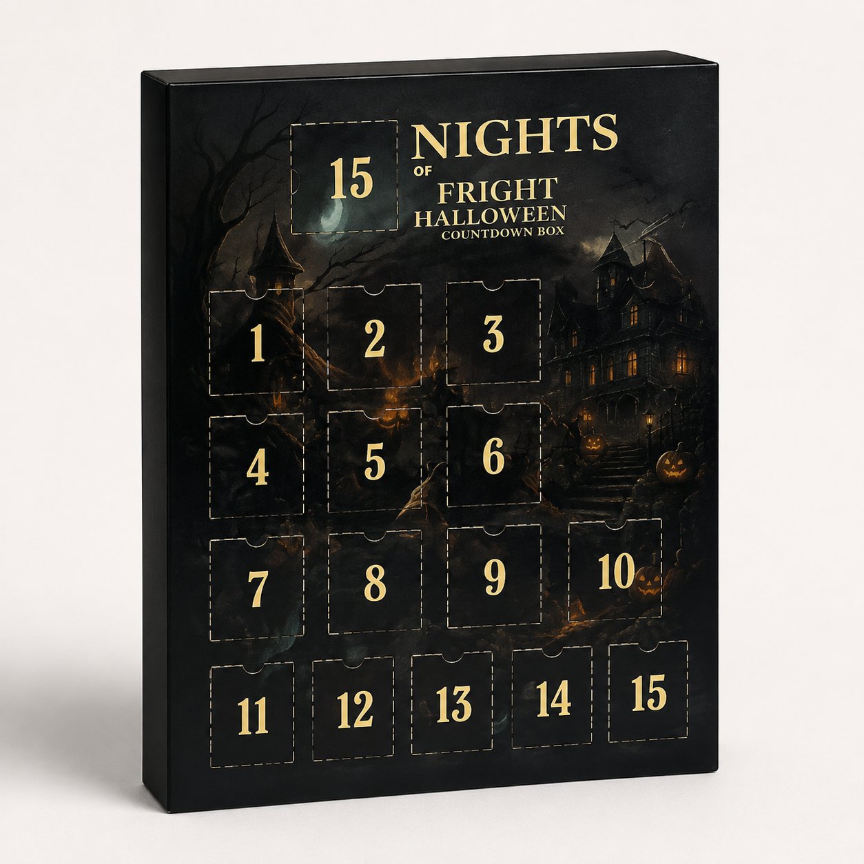 31 Nights of Fright Halloween Countdown Box