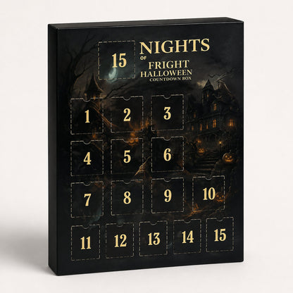31 Nights of Fright Halloween Countdown Box