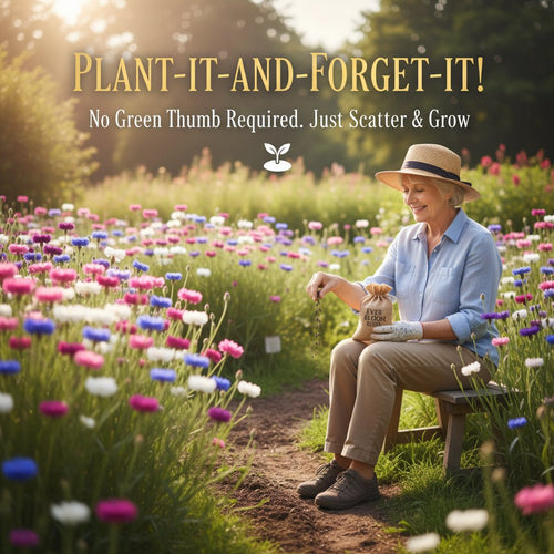 🌼 Unstoppable Cornflower Seeds – Premium Wildflowers That Grow Anywhere!