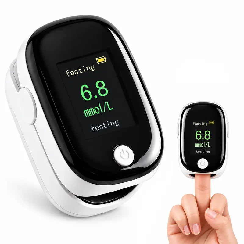 🔥Non-Invasive Fingerstick Blood Glucose Meter