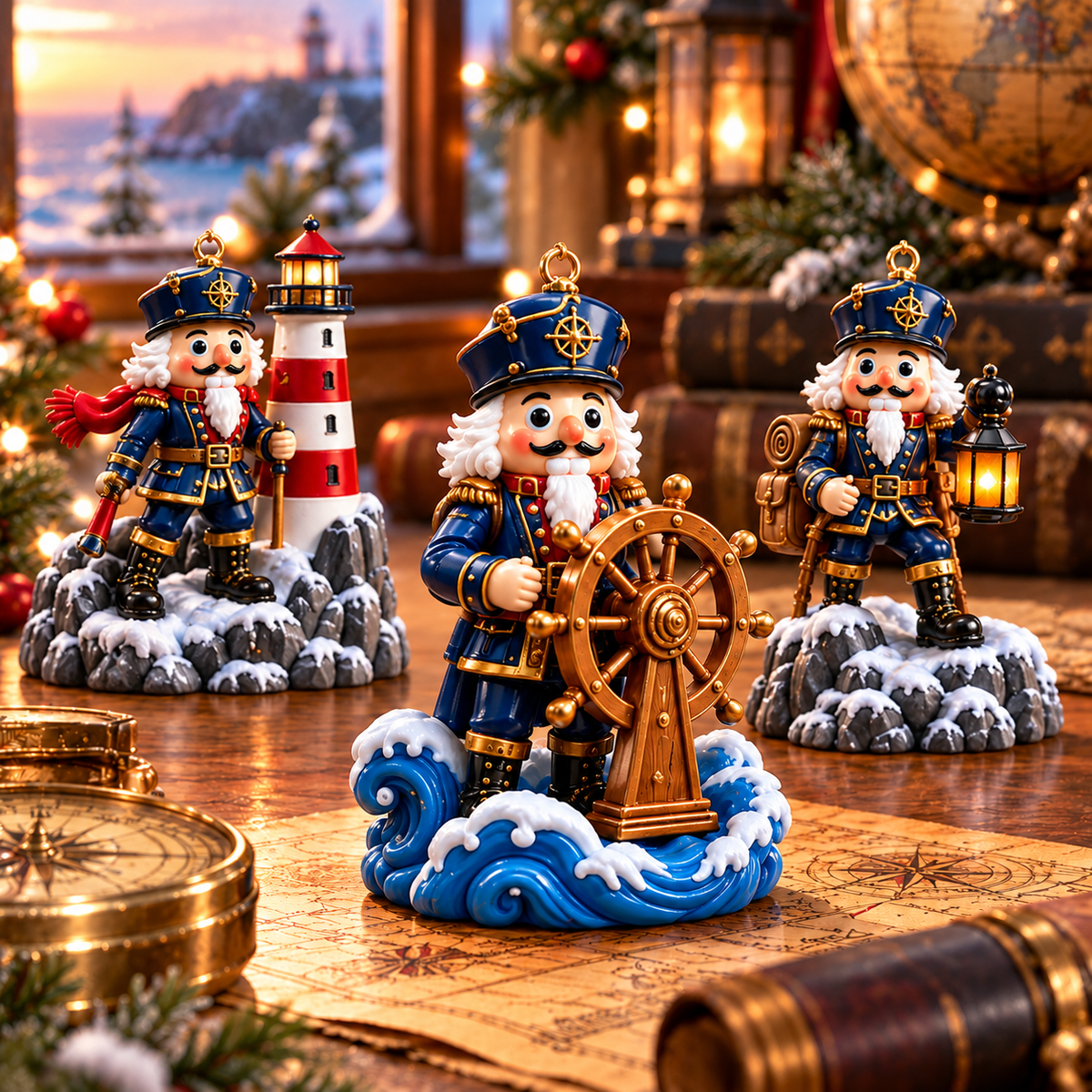 Nutcracker Adventure & Travel Advent Calendar 2026 – 24 Collectible Christmas Ornaments for a Magical Holiday Journey