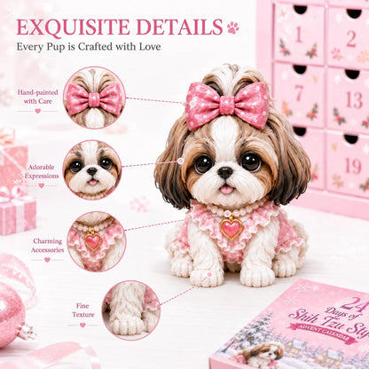 ⏰Limited Stock 50% OFF - 🎀24 Days of Shih Tzu Style Advent Calendar – 24 Unique Shih Tzu Collectibles ✨🐾