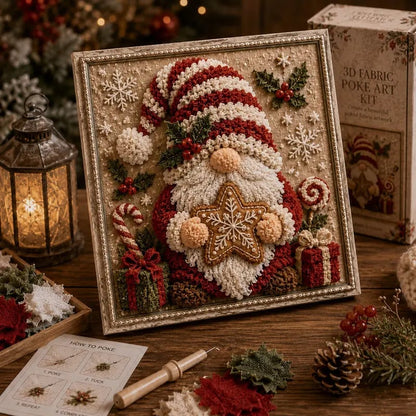 3D Snowman Christmas Art Kit