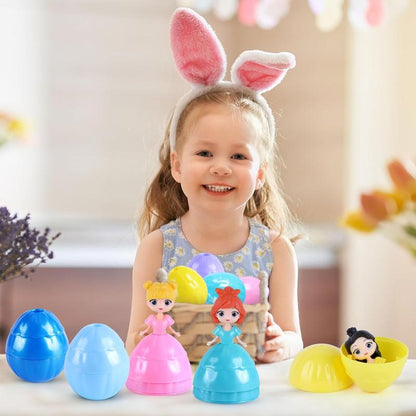🐣 12 PCS Princess "Cupcake Magic" Prefilled Easter Eggs