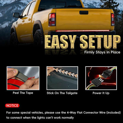 2026 New Collection -Limited-Time Offer 🎁60-Inch LED Tailgate Light Bar Strip