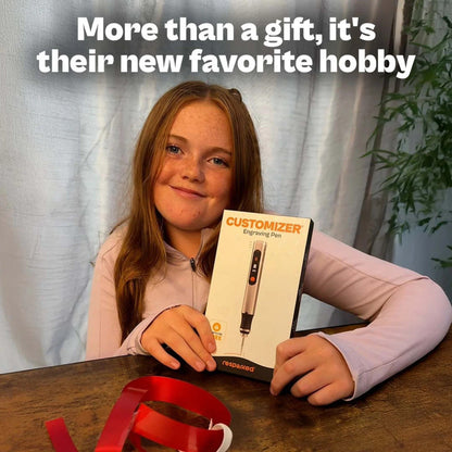 🔥HOT SALE 49% OFF💥✨The Customizer: Turn your creativity into something timeless – Engrave 50+ Surfaces - Beginner Friendly - Rechargeable - Free 30 Bits & Mastery Guide