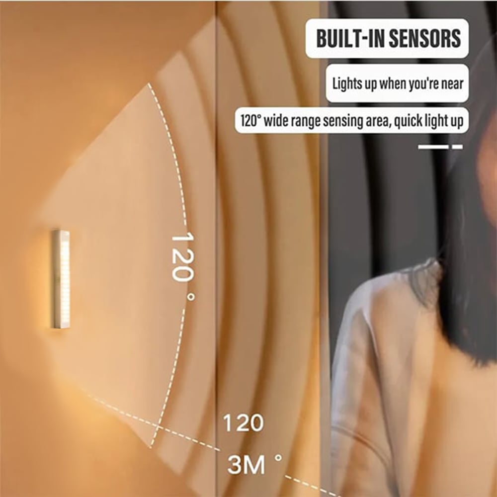 💡🔥Punch-free Smart Sensor Magnetic Rechargeable LED Lights