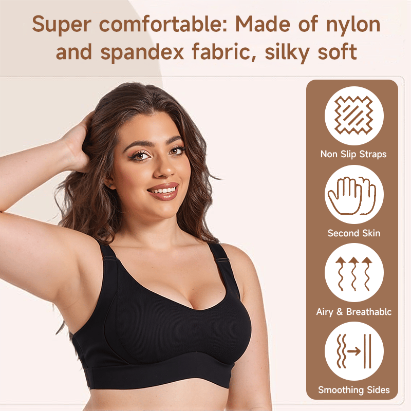 🔥Super Firming Wire-Free Bra All-Day Comfort No More Sagging (3-Pack Value Set)