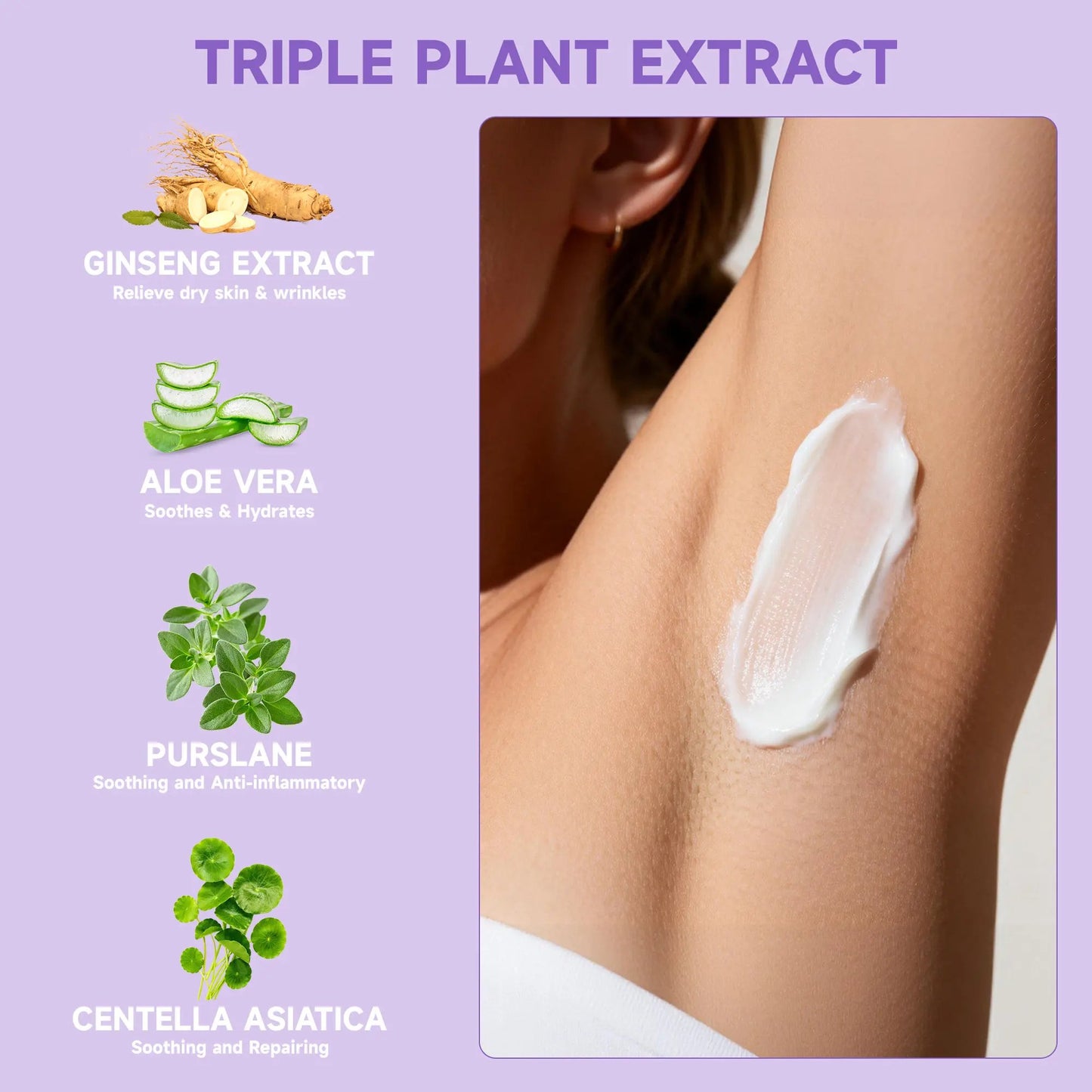 🔥HOT SALE 49% OFF-🌸 Gentle & Painless Hair Removal Cream for Sensitive Skin