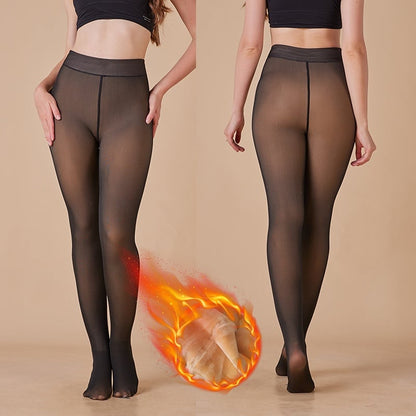 ⏰Winter limited time sale 🦵MAGIC Bare-Leg Look Fleece Lined Tights☁️