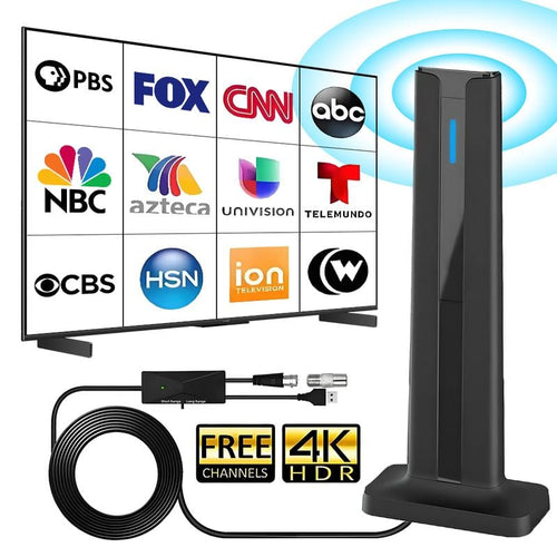 📺 TV Antenna - Digital HD Antenna - Indoor HDTV 1080P 4K (Long Range) 🎁