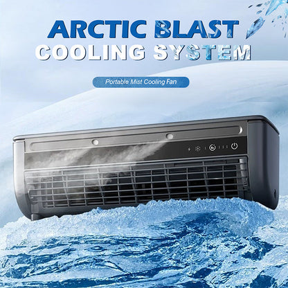 ❄️ Portable Wall-Mounted Mini Air Conditioner & Mist Cooler Fan 🌬️