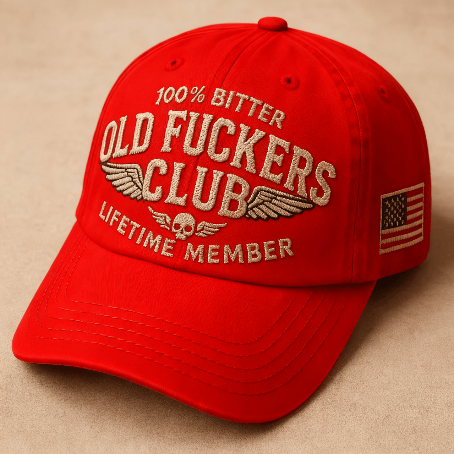 🔥 BUY 2 GET 1 FREE🧢 Own Your Attitude! Vintage 'Old F*ckers Club' Hat 😎🔥 Perfect Gag Gift with Bold Style! 🎁