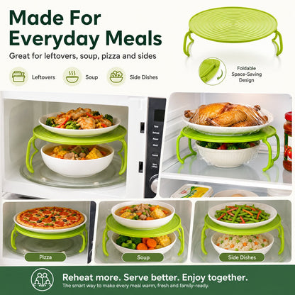 Microwave Multi-Level Heating Rack
