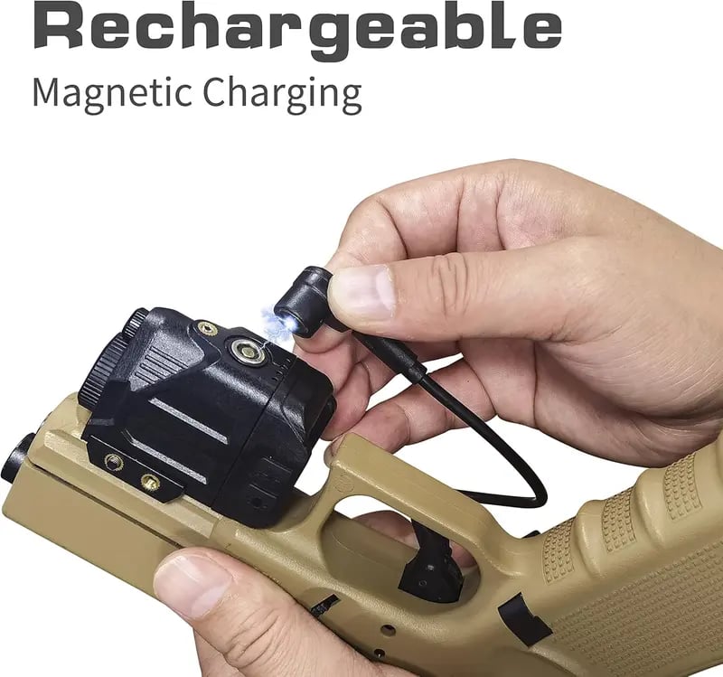 🔦 Professional Laser Tactical Flashlight Series | 500 Lumens | 160m Range