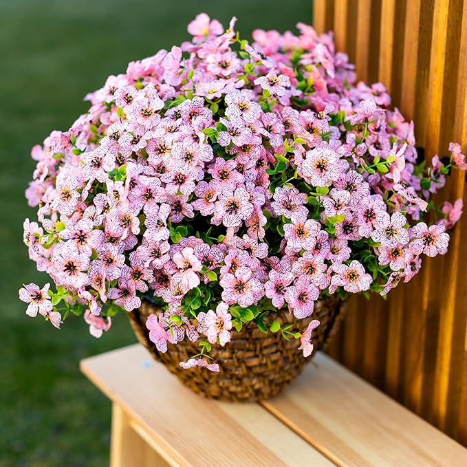 💐🌺UV Resistant Fade-Free Colourful Artificial Flower