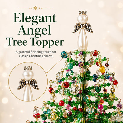 🎄✨ DIY Beaded Christmas Tree Kit – 🎅Create Your Own Sparkling Holiday Decoration