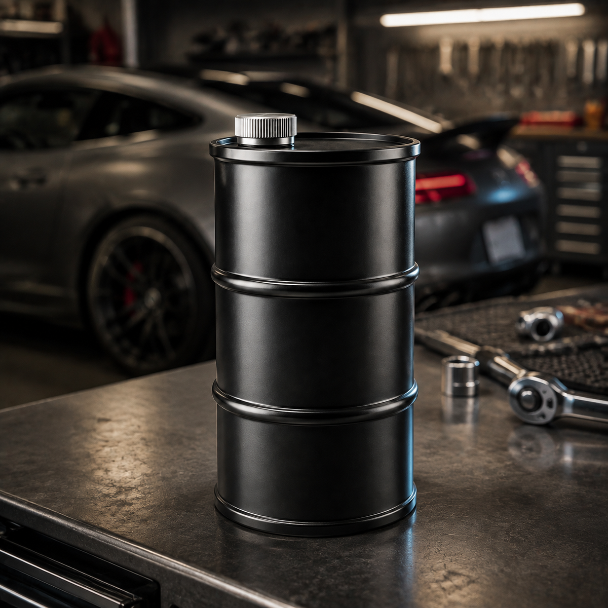 Mini Oil Drum Bottle — Car Lover Gift