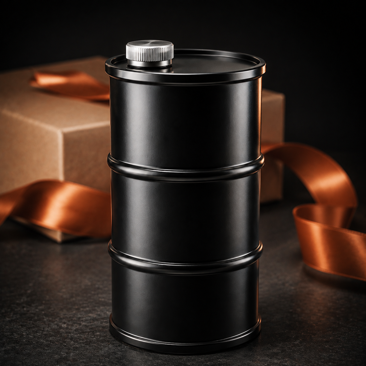Mini Oil Drum Bottle — Car Lover Gift