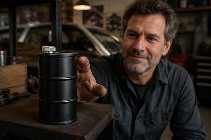 Mini Oil Drum Bottle — Car Lover Gift