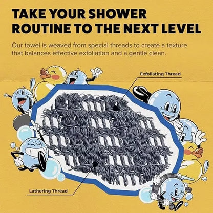 🔥Exfoliating Shower Towel