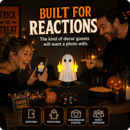👻 Cheeky Ghost Halloween Light