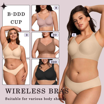 💥PoseFree Women's Seamless-Comfortable and Soft Bra Without Underwire🌸