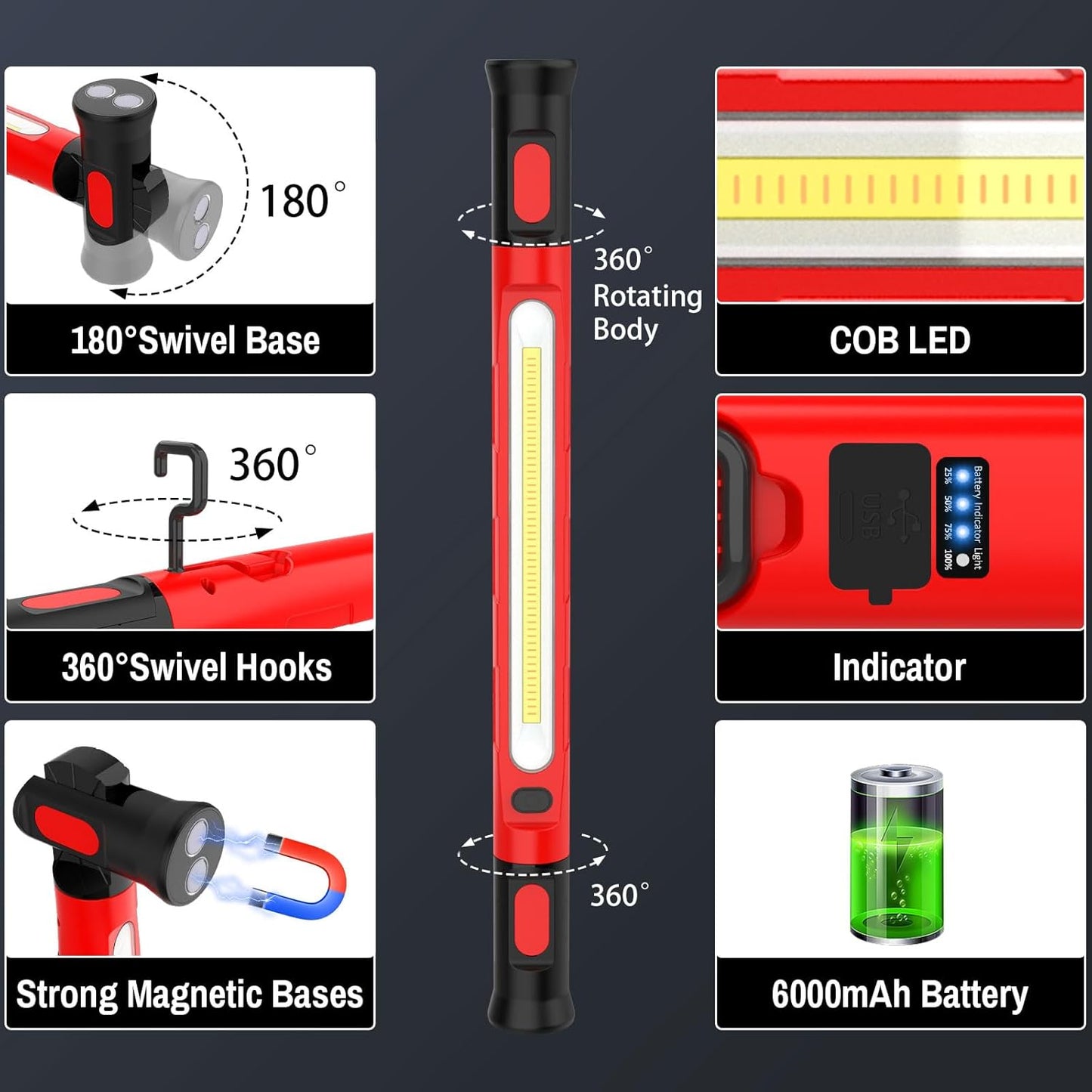 🔥Father's Day 49% OFF🔥Under Hood Work Light Bar