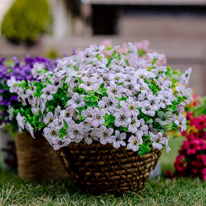 💐🌺UV Resistant Fade-Free Colourful Artificial Flower