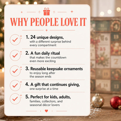 🎁 Nurse Advent - 24 Days of Surprises! One Door A Day, Different Design for Every Day