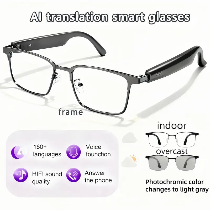 👓 AI Smart Glasses with Real-Time Translation