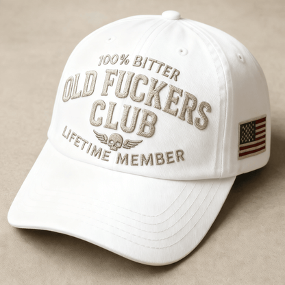 🔥 BUY 2 GET 1 FREE🧢 Own Your Attitude! Vintage 'Old F*ckers Club' Hat 😎🔥 Perfect Gag Gift with Bold Style! 🎁