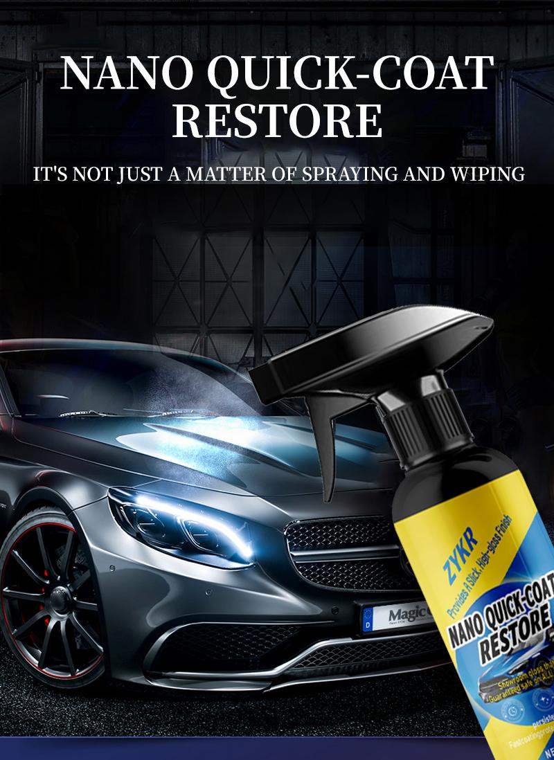 🔥Last Day 50% OFF-ZYKR Car Nano quick-coat restore-Coating Spray