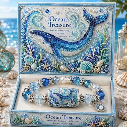 🌊 Ocean Guardian Bracelet Collection | 7 Marine Creature Designs, Gemstone-Style Beads & Matching Sea Charms 🐚✨