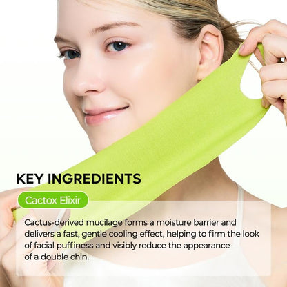 🎊BIG SALE🎊V-LIFTING MEWING BAND with Cactus Cooling Reduce Puffiness & Pore Tightening for Visible Pore Care Skin Repair