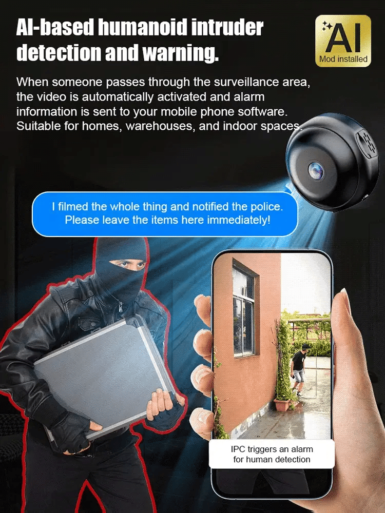2026 NEW[Hidden camera HD night vision]No WIFI or electricity required💯Tiny and installs in 1 second ⚠️Remote real-time viewing