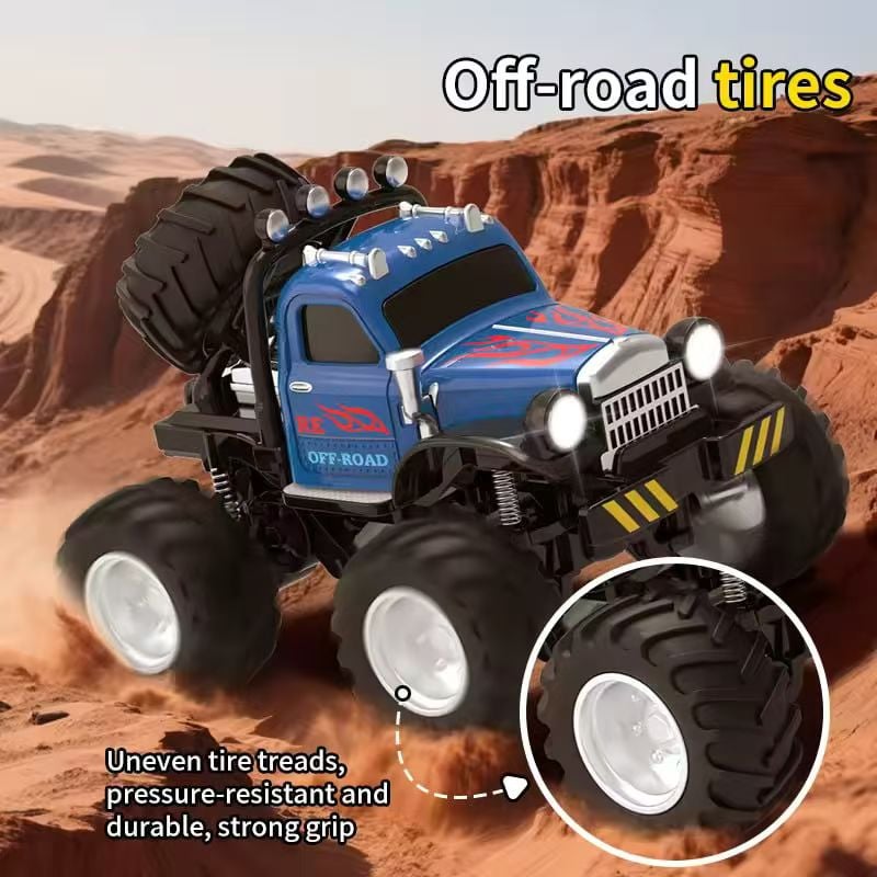 🎁Last Day Promotion 49% OFF-1:64 Mini JJRC Alloy Big Foot Off - Road Short Card RC Car