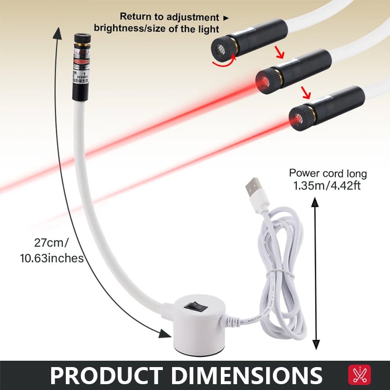 🔥2026 Must-Have Sewing Accessory — Magnetic Quilting Laser Guide for Perfect Stitches