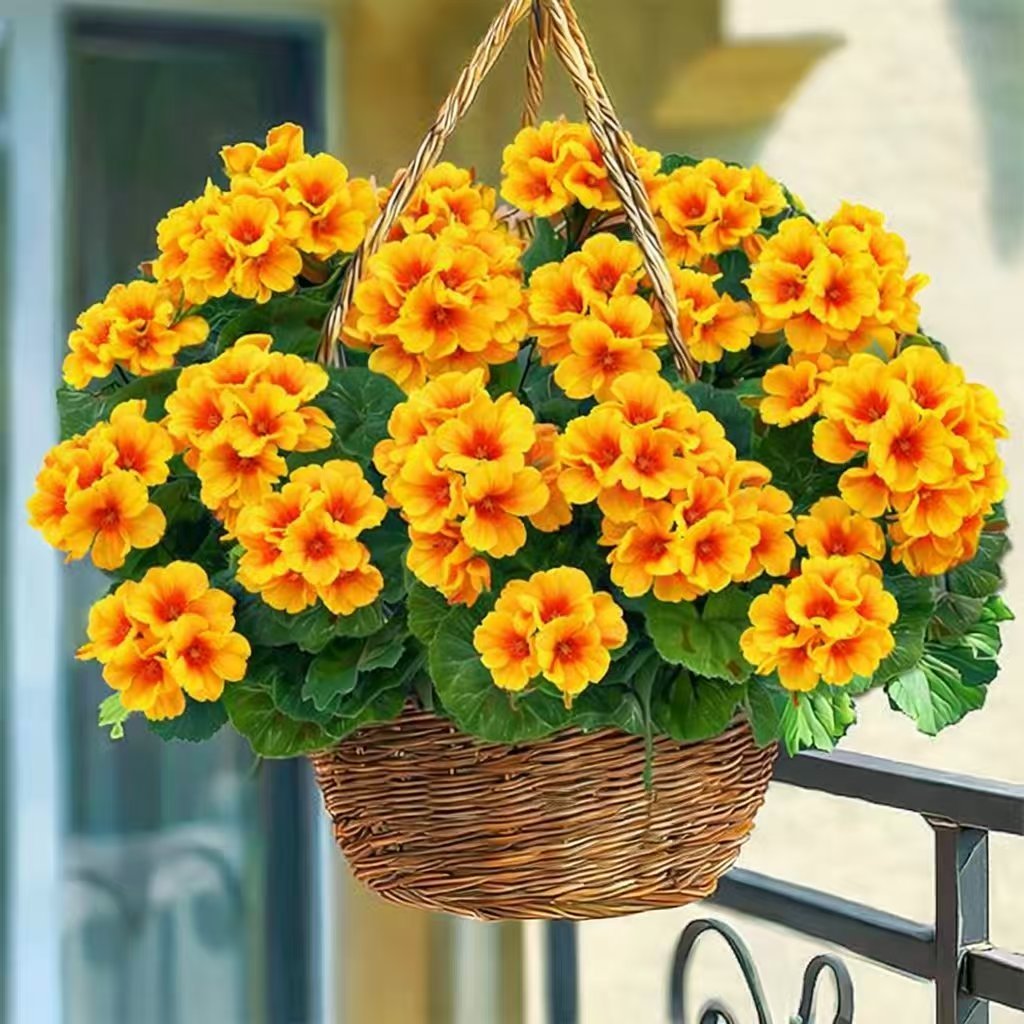 🔥Last Day 49% OFF--💐 UV Resistant Lifelike Artificial Geranium Flowers 💖