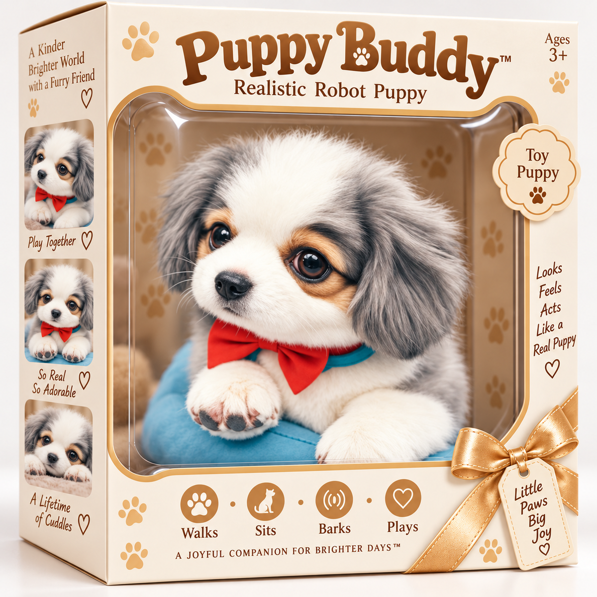 🎄49% OFF🐕🐾 Golden Buddy™ Realistic Robot Golden Retriever Puppy