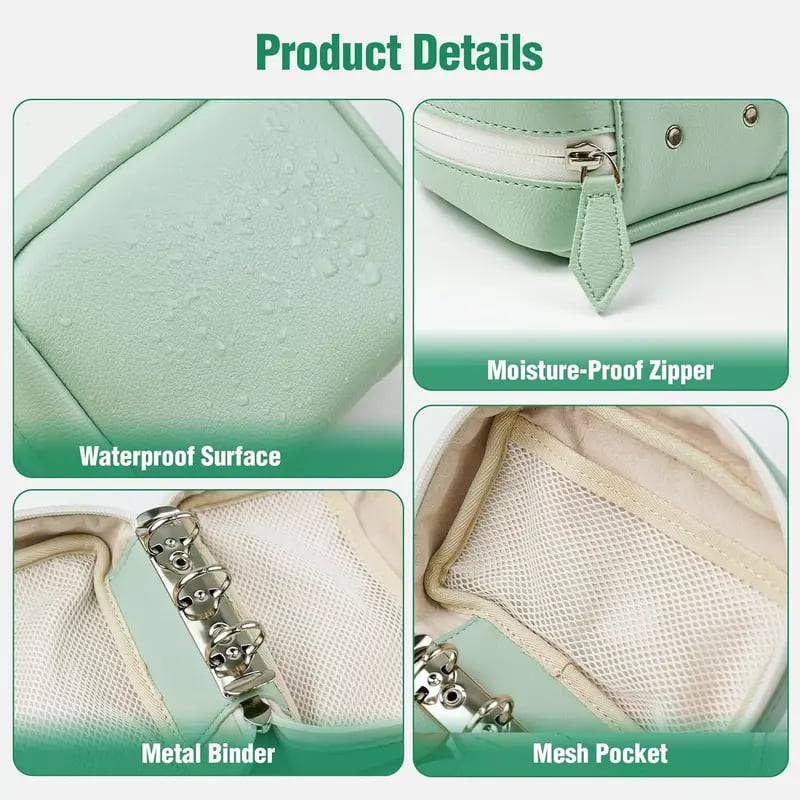 💊A8 Waterproof Pill Pouch Set – 7 Days of Meds & Vitamins💧Waterproof & Crush-Resistant Shell