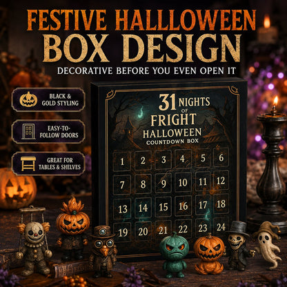 31 Nights of Fright Halloween Countdown Box