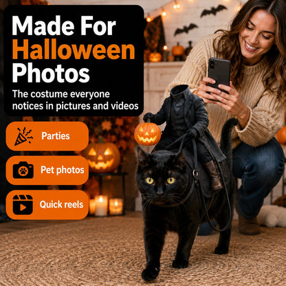 Headless Horseman Cat Costume