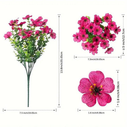 💐🌺UV Resistant Fade-Free Colourful Artificial Flower