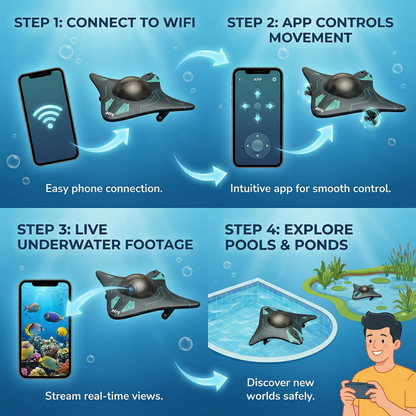 Ahlet™ App Controlled Rc Boat