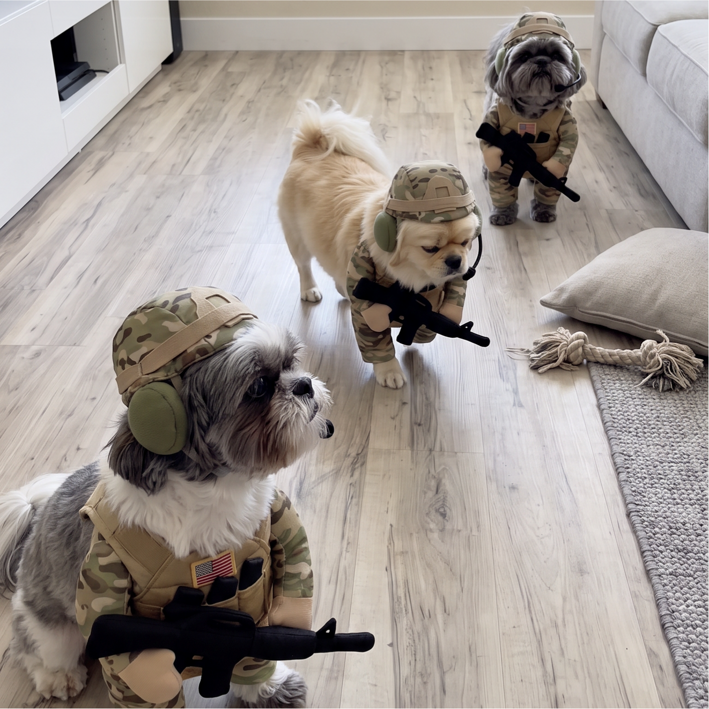 🔥 Limited-Time 50% OFF✨Pet Tactical Soldier Uniform