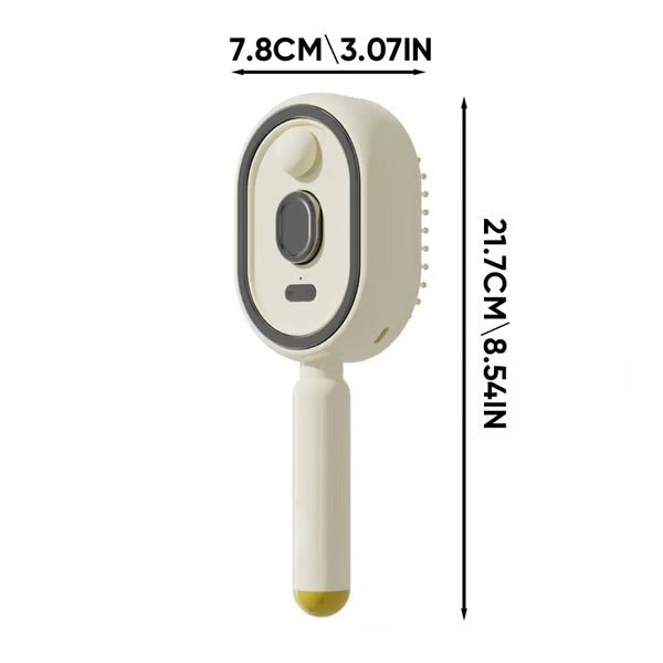 💨 Electric Spray Air Cushion Massage Comb |💆‍♀️ Anti-Static Detangling Hair Brush with Soothing Mist