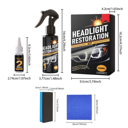 🔥Last Day 49% OFF - Car Headlight Restoration Kit