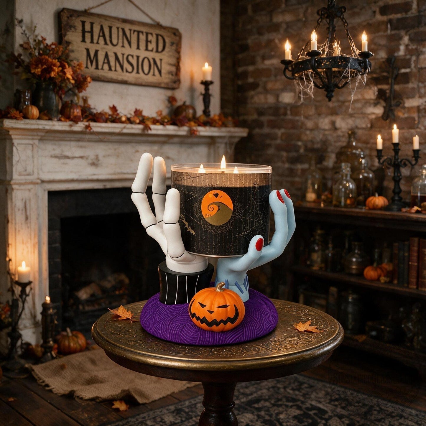 🔥 Limited-Time 50% OFF✨Skull Hand Candlesticks for the 2026 Christmas Season