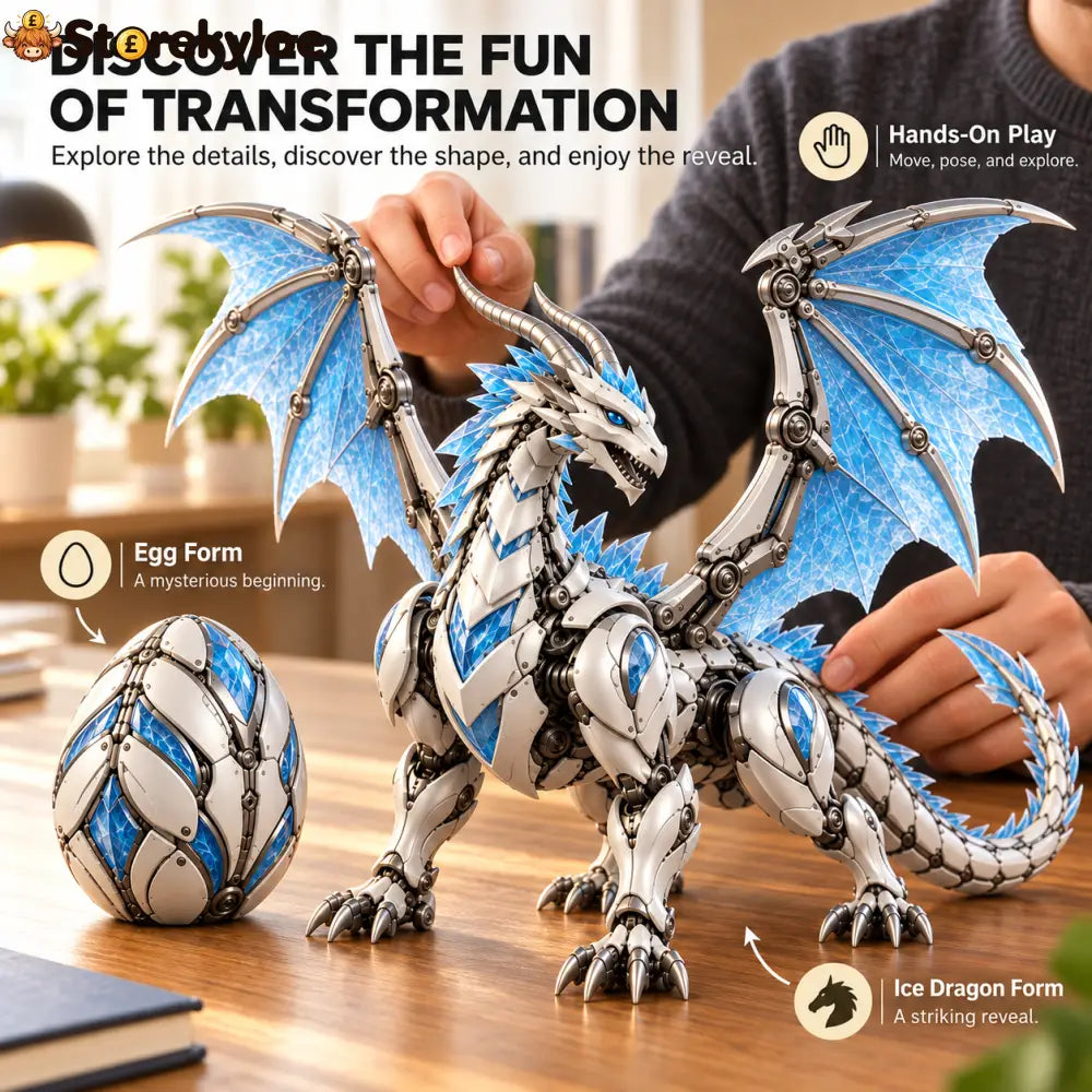 Mythic Beasts – 2-in-1 Transforming Egg Fantasy Figures✨